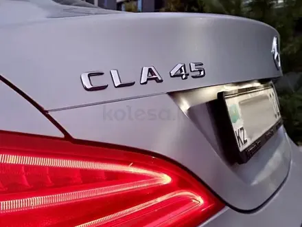 Mercedes-Benz CLA 45 AMG 2015 года за 17 000 000 тг. в Алматы – фото 17