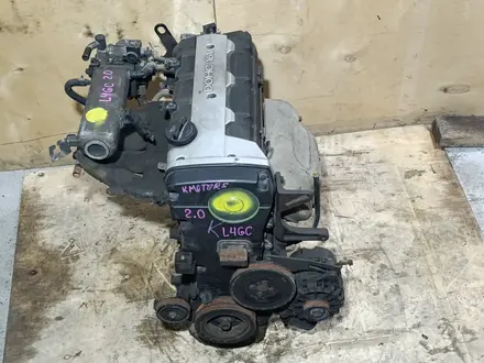 Двигатель L4GC G4GC 2.0 16v Hyundai Kia газ бензин 02-11г Кия Хендай за 340 000 тг. в Караганда – фото 2