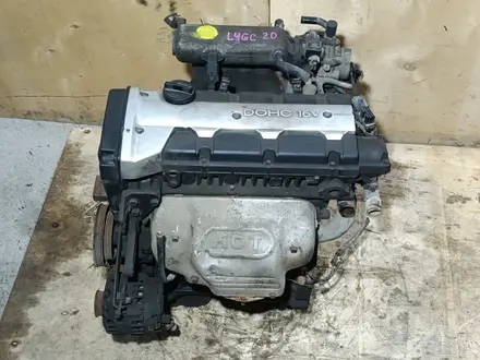 Двигатель L4GC G4GC 2.0 16v Hyundai Kia газ бензин 02-11г Кия Хендай за 340 000 тг. в Караганда