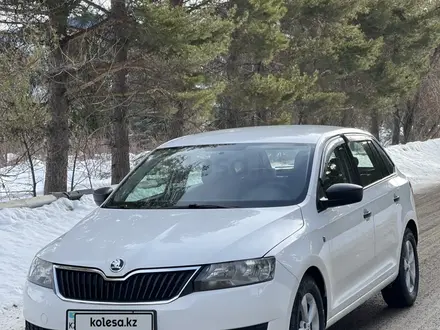 Skoda Rapid 2014 года за 4 200 000 тг. в Алматы – фото 4