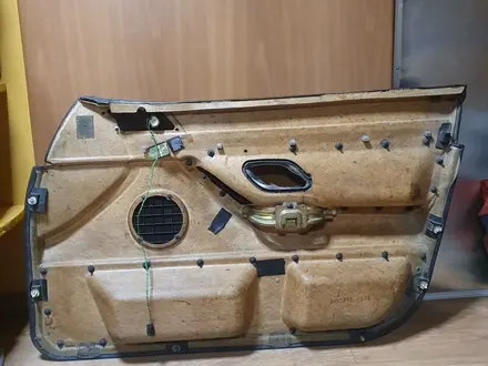 Обшивки дверей бмв е38 7 серия комплект чёрная кожа за 120 000 тг. в Алматы – фото 2