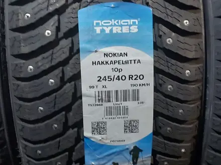 245/40/20 nokian hakkapelitta 10r шипы за 252 000 тг. в Алматы