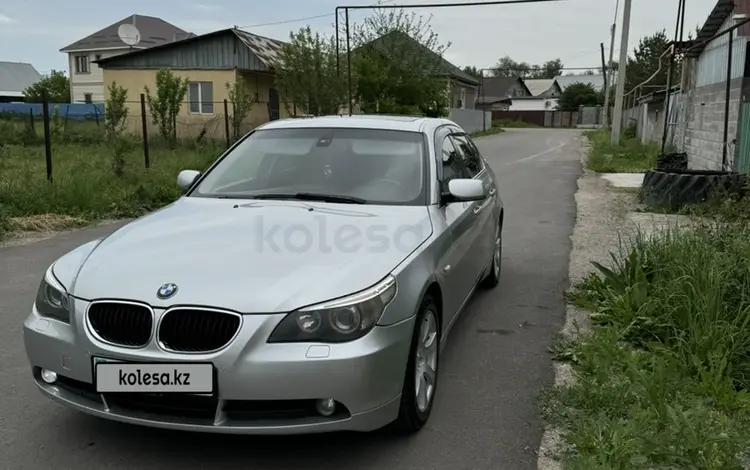 BMW 530 2004 годаүшін5 700 000 тг. в Алматы
