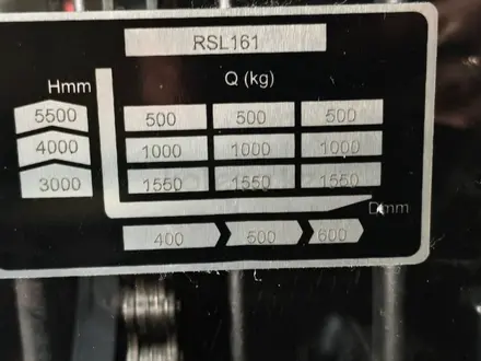 EP Equipment  Штабелер электрический RSL161 1, 6т/5, 5м 2025 года за 5 200 000 тг. в Алматы – фото 6