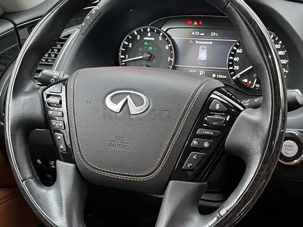 Infiniti QX80 2022 года за 36 000 000 тг. в Алматы – фото 10