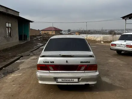 ВАЗ (Lada) 2115 2004 года за 790 000 тг. в Сарыагаш – фото 3