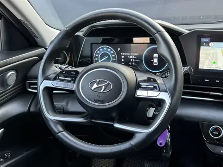 Hyundai Elantra 2022 года за 11 550 000 тг. в Актобе – фото 20