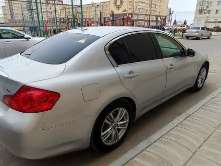 Infiniti G25 2011 года за 7 200 000 тг. в Актау – фото 5