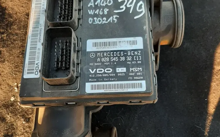 Блок управления двигателем эбу Mercedes A160 W168 за 45 000 тг. в Семей
