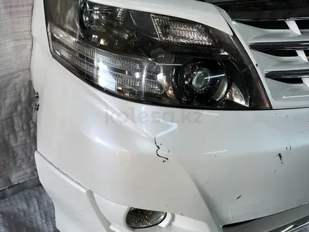 Ноускат носик Toyota Alphard 2006- рестайлинг из Японии Тойота Альфард за 290 000 тг. в Караганда – фото 3
