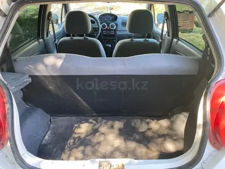 Chevrolet Matiz 2008 года за 1 300 000 тг. в Шолаккорган – фото 6