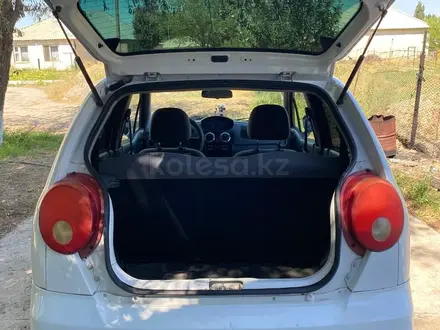 Chevrolet Matiz 2008 года за 1 300 000 тг. в Шолаккорган – фото 7