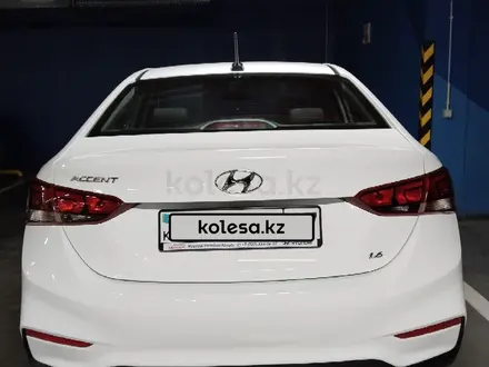 Hyundai Accent 2018 года за 7 150 000 тг. в Шымкент – фото 12