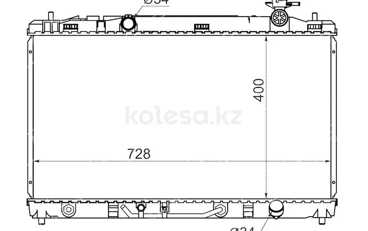 Радиатор основной Тойотаүшін35 000 тг. в Петропавловск