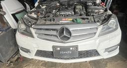 Офкат двигатель двс Турбо мотор w204 c200 мерседес акпп за 900 000 тг. в Алматы