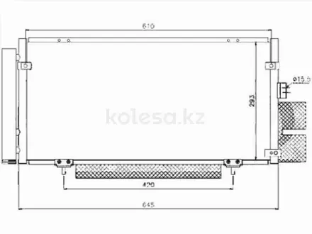 Радиатор кондиционера за 31 500 тг. в Караганда
