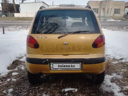 Daewoo Matiz 1998 года за 1 300 000 тг. в Шымкент – фото 5