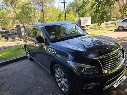 Infiniti QX80 2014 года за 14 000 000 тг. в Алматы – фото 4