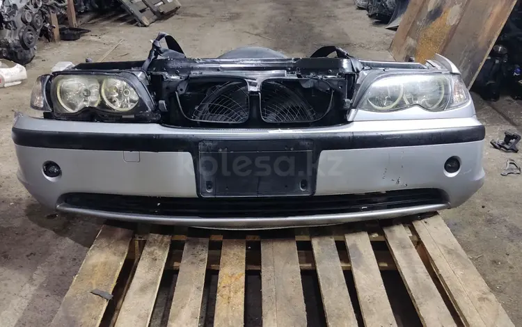 МОРДА НОУСКАТ БАМПЕР ФАРЫ В СБОРЕ BMW E46 РЕСТ за 200 000 тг. в Павлодар