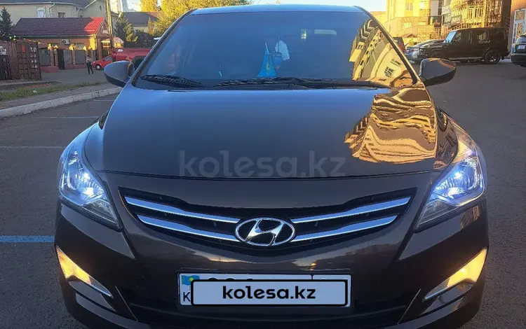 Hyundai Solaris 2015 года за 4 500 000 тг. в Астана