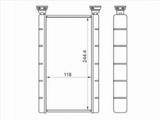 Радиатор печки за 8 350 тг. в Шымкент