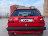 Volkswagen Golf 1990 года за 2 200 000 тг. в Кордай – фото 3