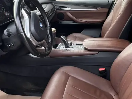 BMW X6 2016 года за 18 000 000 тг. в Астана – фото 11