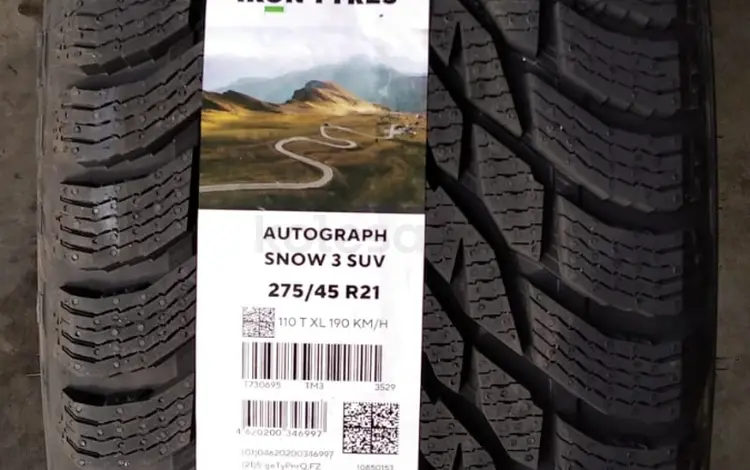 Шины Ikon 275/45/r21 Snow3 за 139 000 тг. в Алматы
