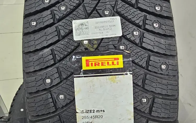 Зимние шины PIRELLI 255/45/20 шипfor800 000 тг. в Усть-Каменогорск