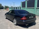 Mercedes-Benz S 320 2002 годаүшін3 700 000 тг. в Талгар – фото 5