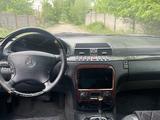 Mercedes-Benz S 320 2002 года за 4 200 000 тг. в Талгар – фото 5