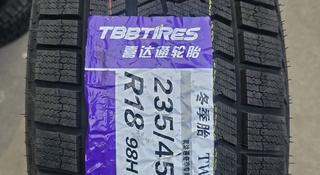 235/45/18 TBB TIRES аналог Японского Бричтоуна мягкая и безшума резина 2026 за 29 990 тг. в Алматы