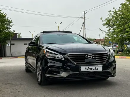 Hyundai Sonata 2015 года за 9 500 000 тг. в Шымкент – фото 2