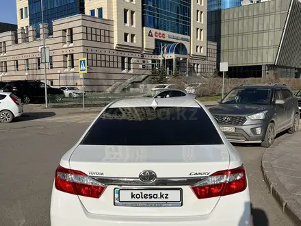 Toyota Camry 2014 года за 9 700 000 тг. в Астана – фото 3