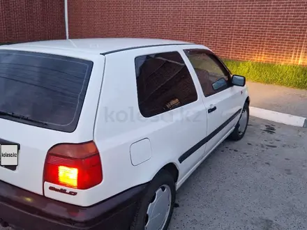 Volkswagen Golf 1992 года за 1 350 000 тг. в Костанай – фото 6