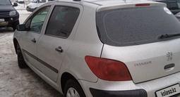 Peugeot 307 2001 года за 1 550 000 тг. в Астана – фото 5