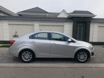 Chevrolet Aveo 2014 года за 4 100 000 тг. в Тараз – фото 9