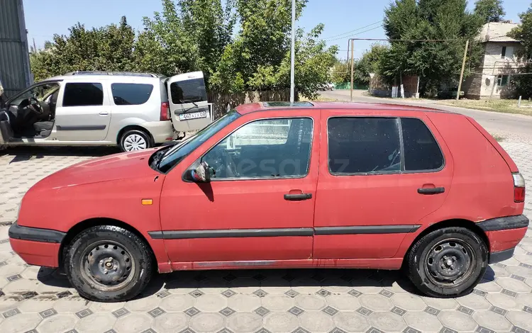 Volkswagen Golf 1992 годаfor780 000 тг. в Тараз