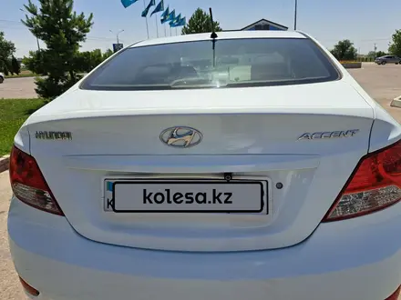 Hyundai Accent 2013 года за 4 400 000 тг. в Тараз – фото 7