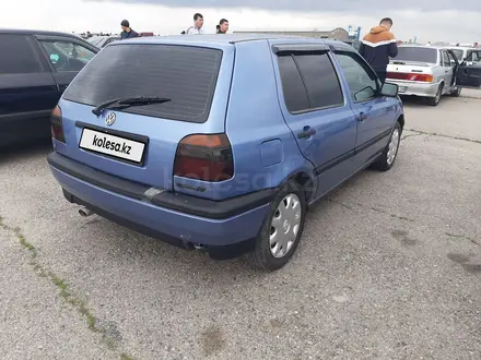 Volkswagen Golf 1993 года за 1 650 000 тг. в Тараз – фото 2