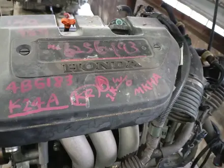 ДВИГАТЕЛЬ МОТОР АКПП КОРОБКА K24A HONDA ИЗ ЯПОНИИ за 350 000 тг. в Тараз – фото 6