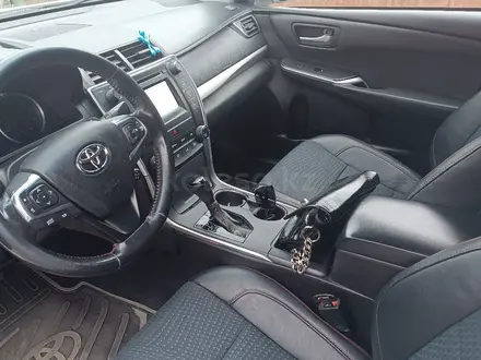 Toyota Camry 2015 года за 10 000 000 тг. в Тараз – фото 9
