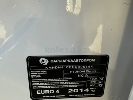 Hyundai Elantra 2014 года за 6 500 000 тг. в Караганда – фото 28