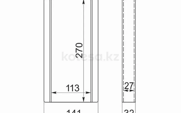 Радиатор печки за 6 850 тг. в Алматы