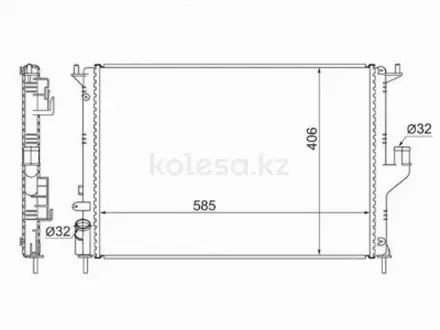 Радиатор за 25 050 тг. в Алматы