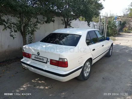 BMW 525 1990 года за 1 350 000 тг. в Кордай – фото 4