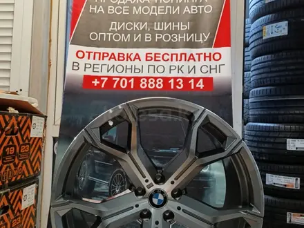 Одноразармерные диски на BMW R21 5 112 BP за 450 000 тг. в Алматы – фото 3