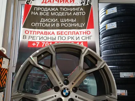 Одноразармерные диски на BMW R21 5 112 BP за 450 000 тг. в Алматы – фото 7