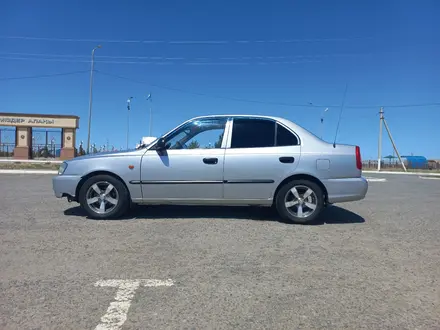 Hyundai Accent 2005 года за 2 200 000 тг. в Аральск – фото 4