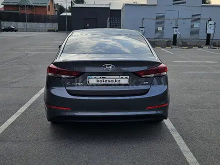 Hyundai Elantra 2018 года за 8 850 000 тг. в Алматы – фото 6